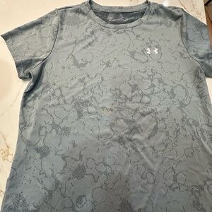 Under Armour Gray Patterned T-Shirt